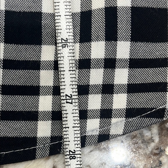 Talbots Women's 0X Black and White Button-Down Shirt | Casual Blouse EUC - Picture 7 of 7